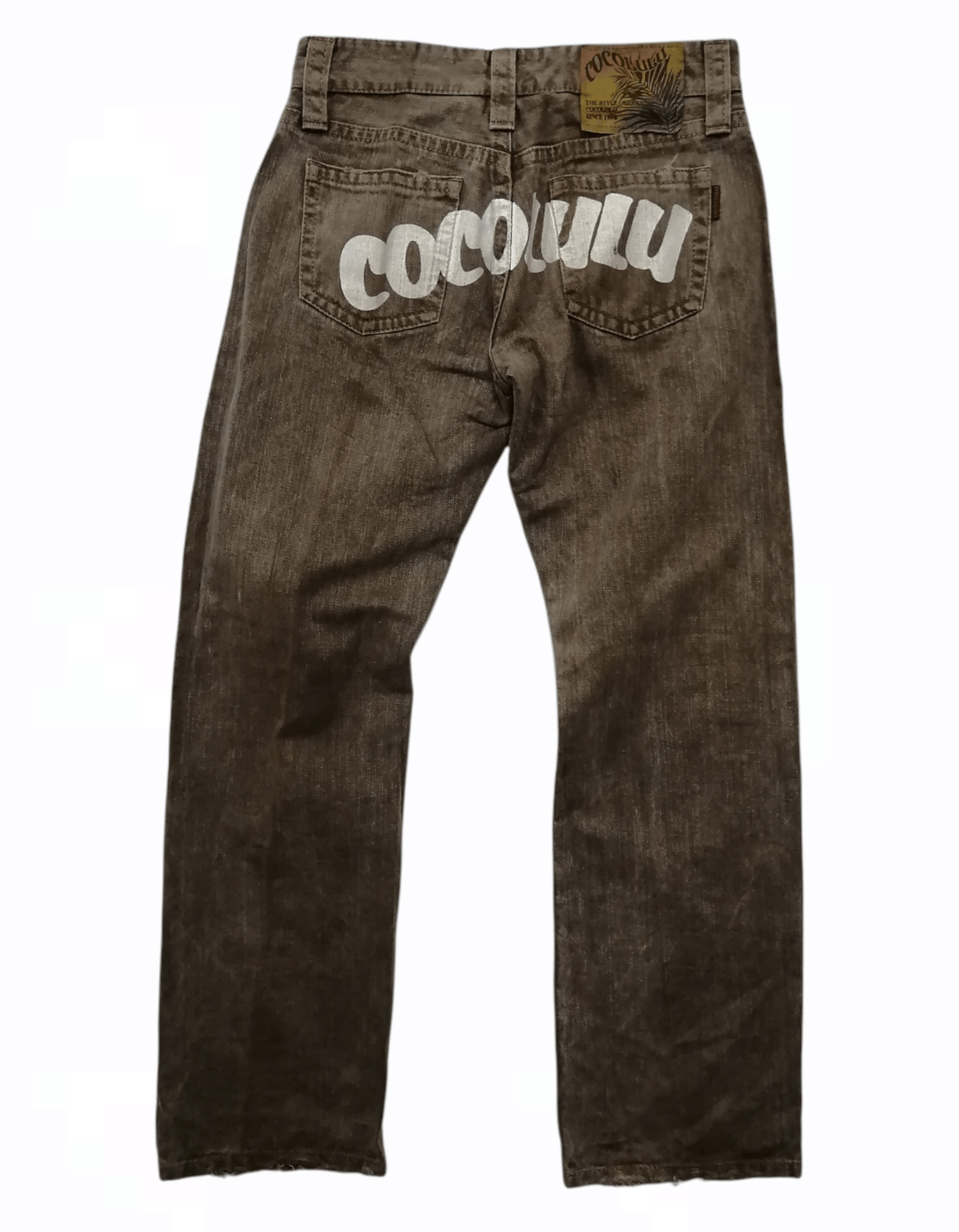 Japanese Brand Cocolulu Japanese Low Rise Back Painted Jeans Size US 30 / EU 46 - 3 Thumbnail