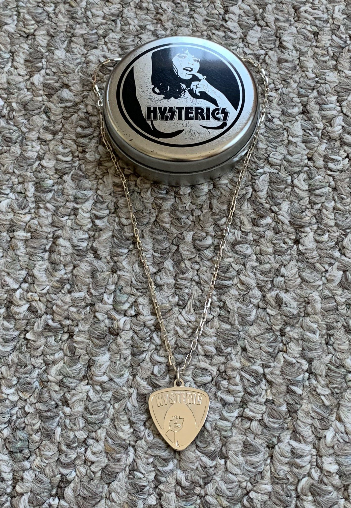Hysteric Glamour Hysteric Glamour Sterling Silver Guitar Pick Necklace Size ONE SIZE - 5 Thumbnail