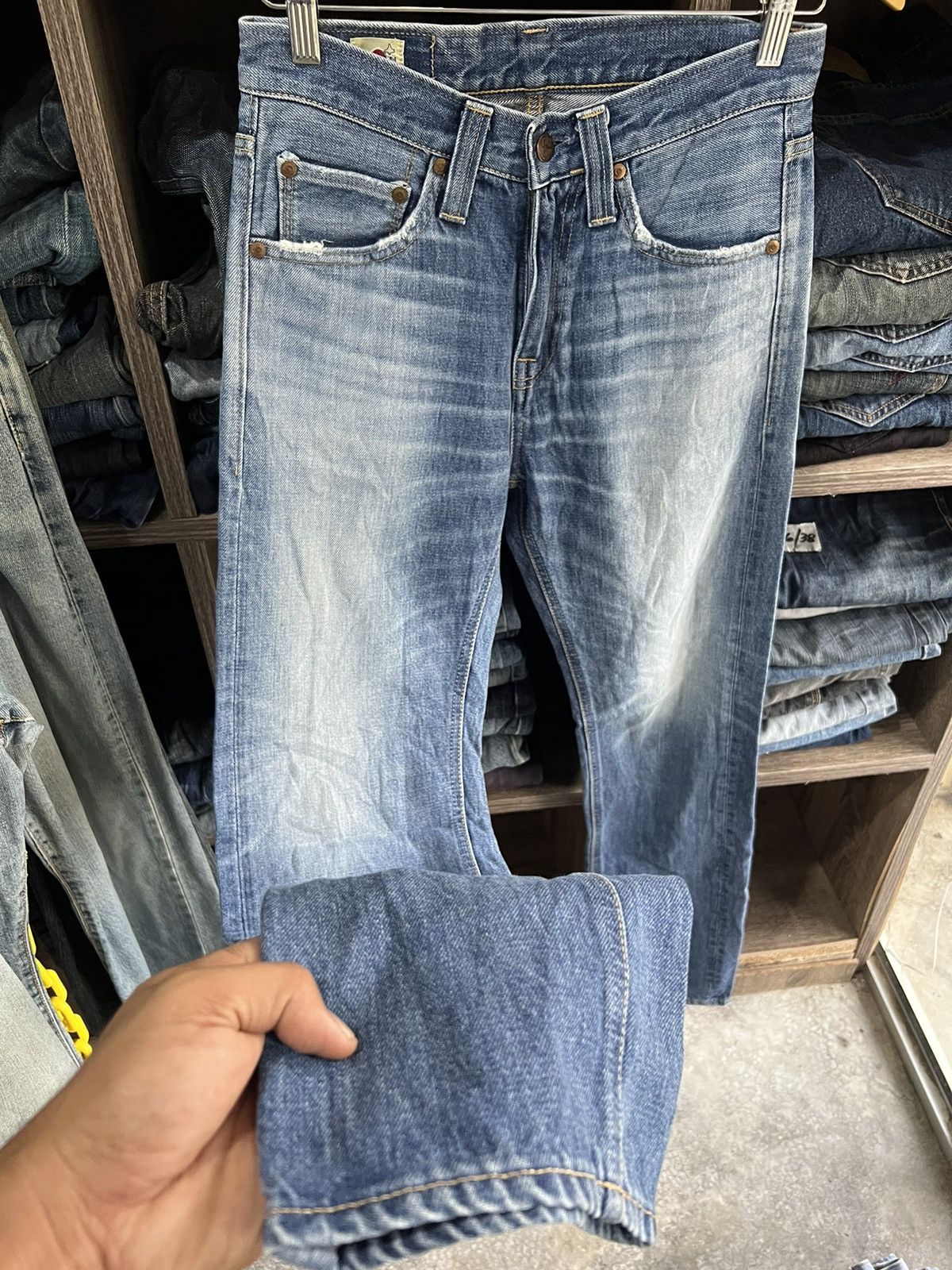 🔥Vintage Big John Distressed Denim