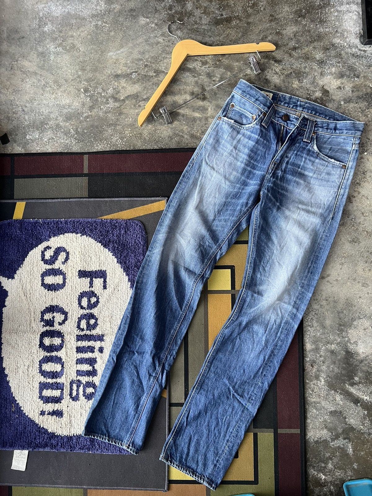 🔥Vintage Big John Distressed Denim