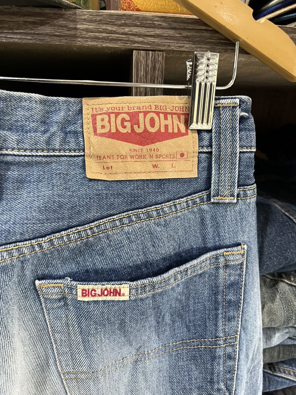 🔥Vintage Big John Distressed Denim