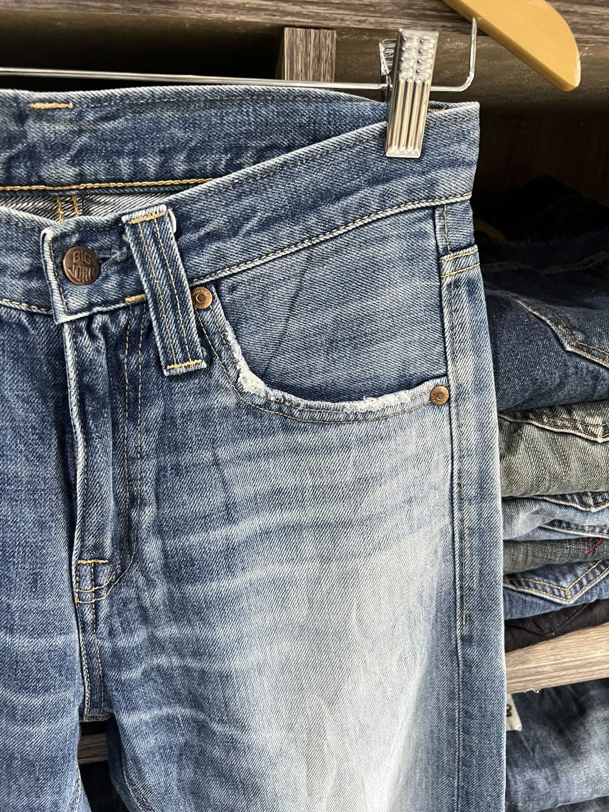 🔥Vintage Big John Distressed Denim