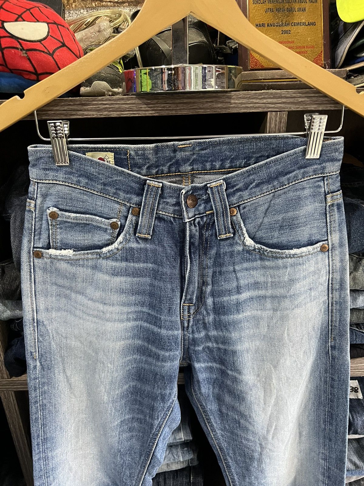 🔥Vintage Big John Distressed Denim