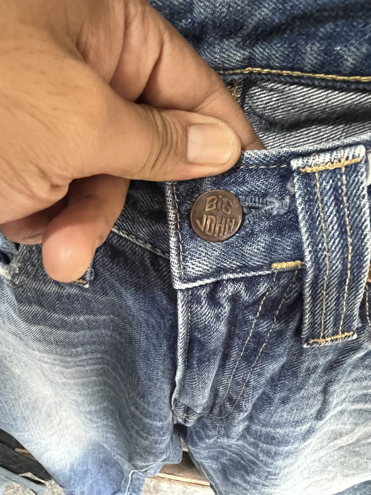 🔥Vintage Big John Distressed Denim