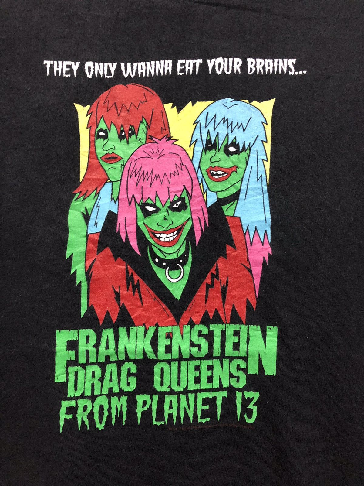 Band Tees × Vintage Vintage frankenstein drag queens from planet 13 t ...