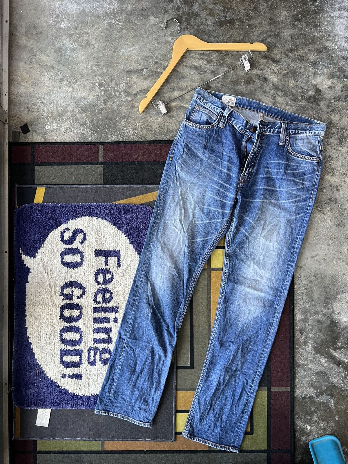 Big John 🔥Vintage Big John Made in Japan Flared Denim Size US 34 / EU 50 - 1 Thumbnail