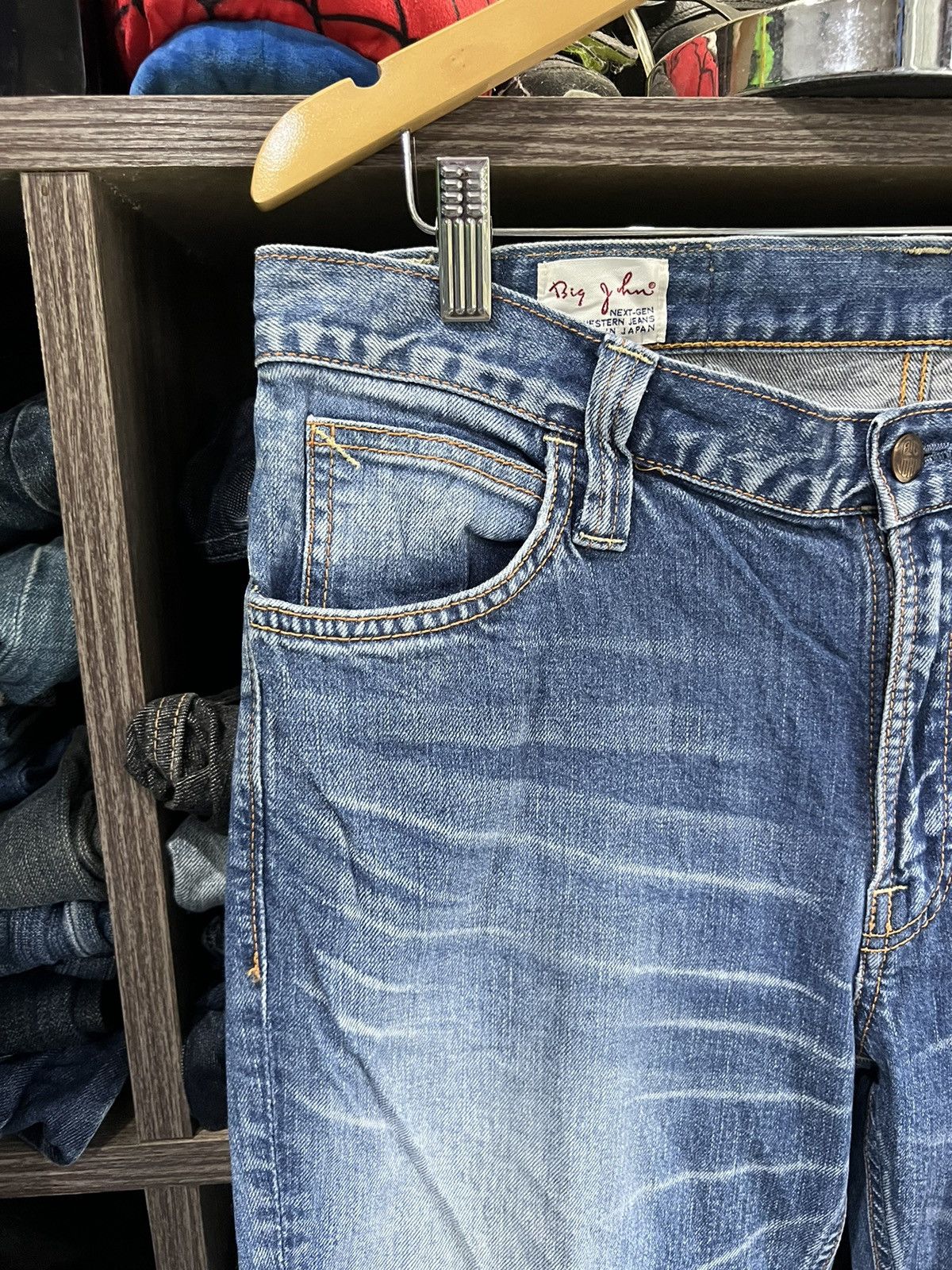 Big John 🔥Vintage Big John Made in Japan Denim Size US 34 / EU 50 - 6 Thumbnail