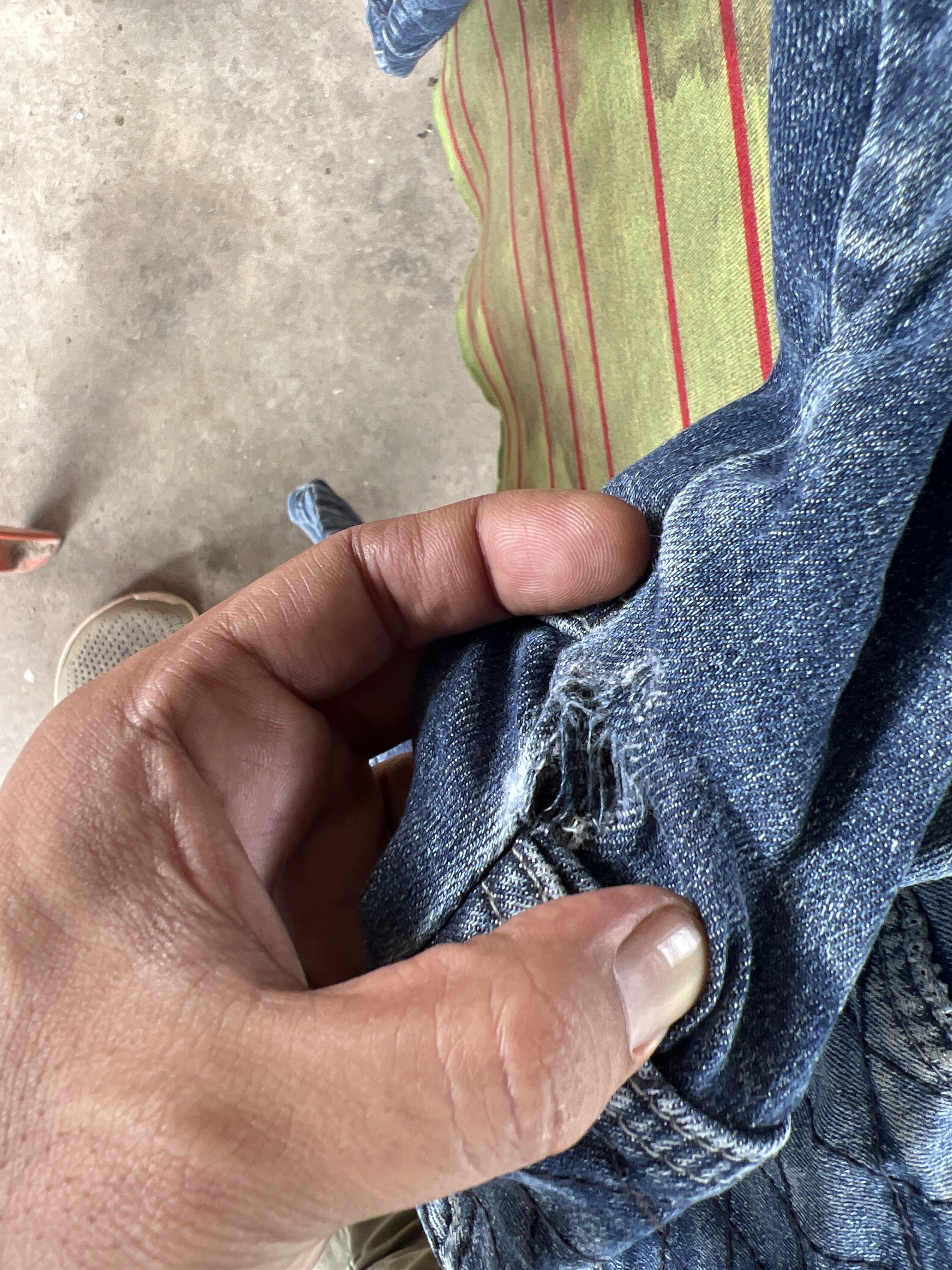If Six Was Nine 🔥TS Design Double Knees Cargo Stretchable Denim Size US 40 / EU 56 - 18 Thumbnail