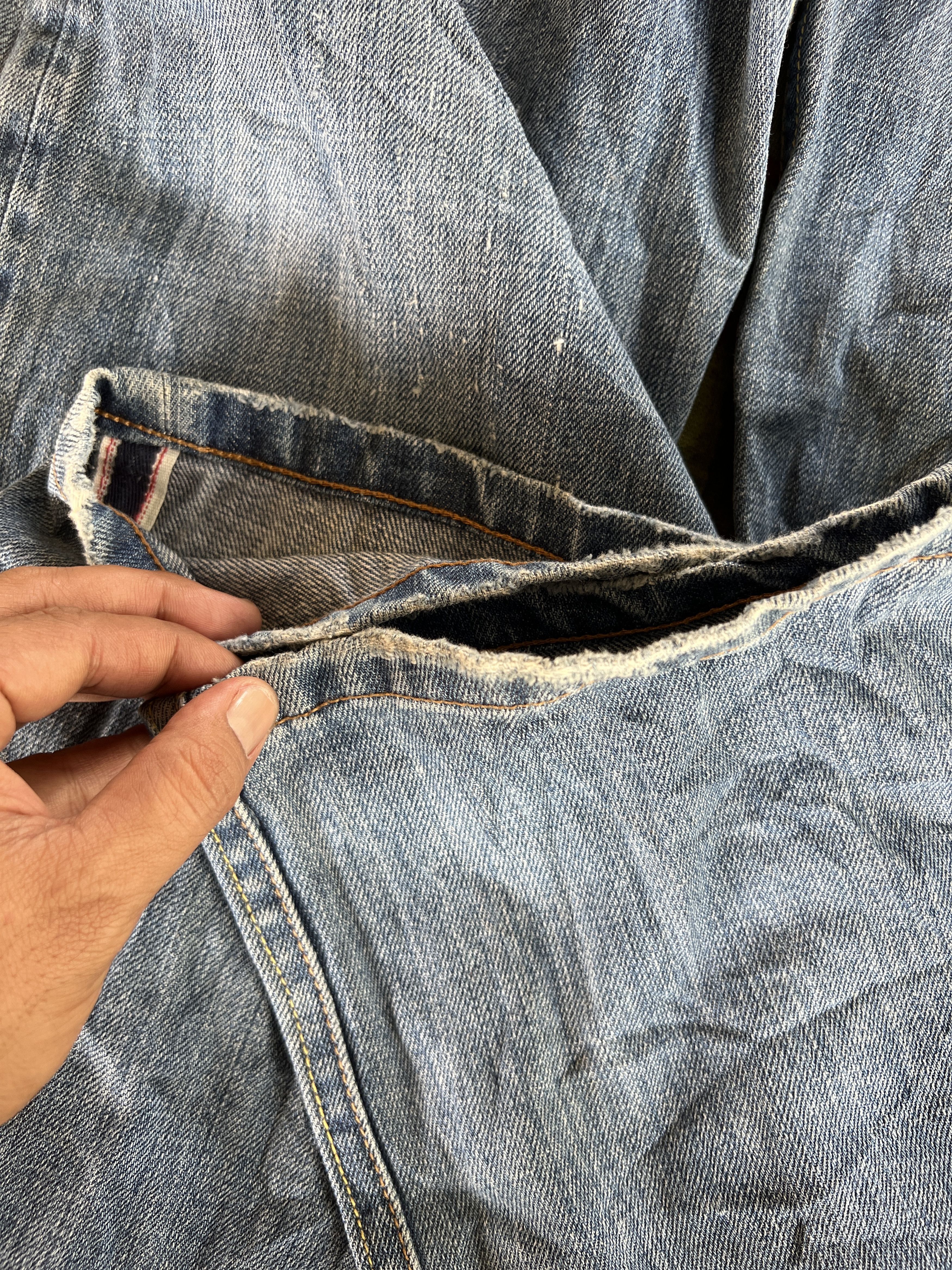 Other 🔥Rare Flip The Script Redline Selvedge Denim Size US 34 / EU 50 - 19 Thumbnail