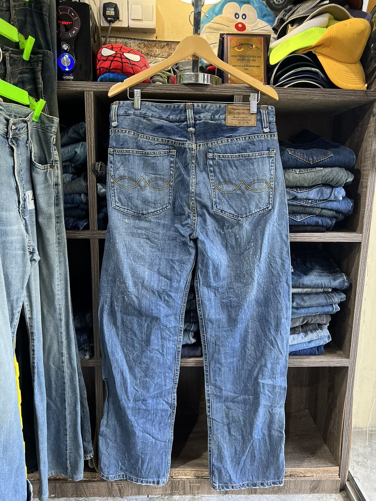 Other 🔥Rare Flip The Script Redline Selvedge Denim Size US 34 / EU 50 - 2 Thumbnail
