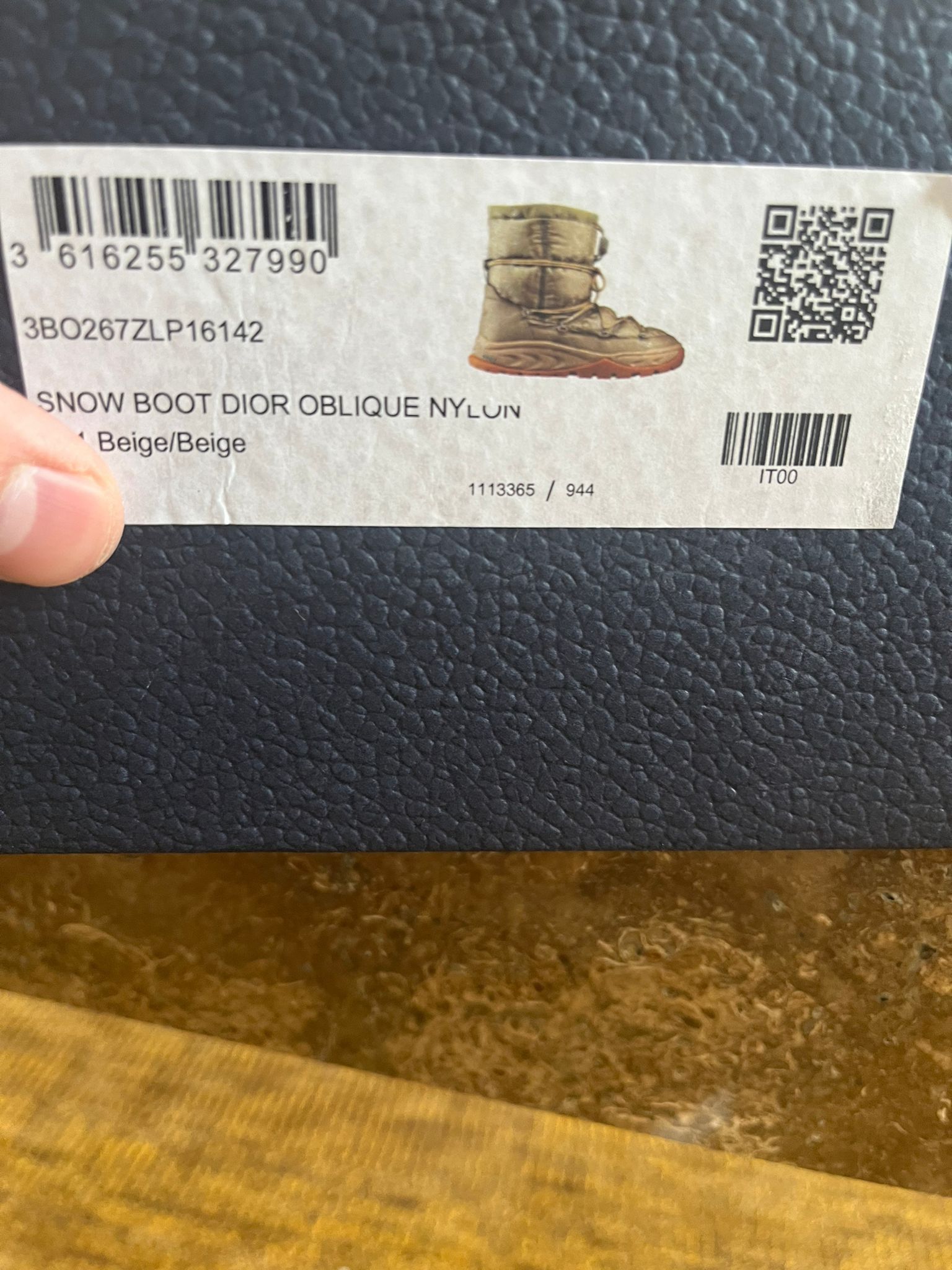 Dior Snow Boot High Dior Oblique in Beige Size US 11 / EU 44 - 17 Thumbnail