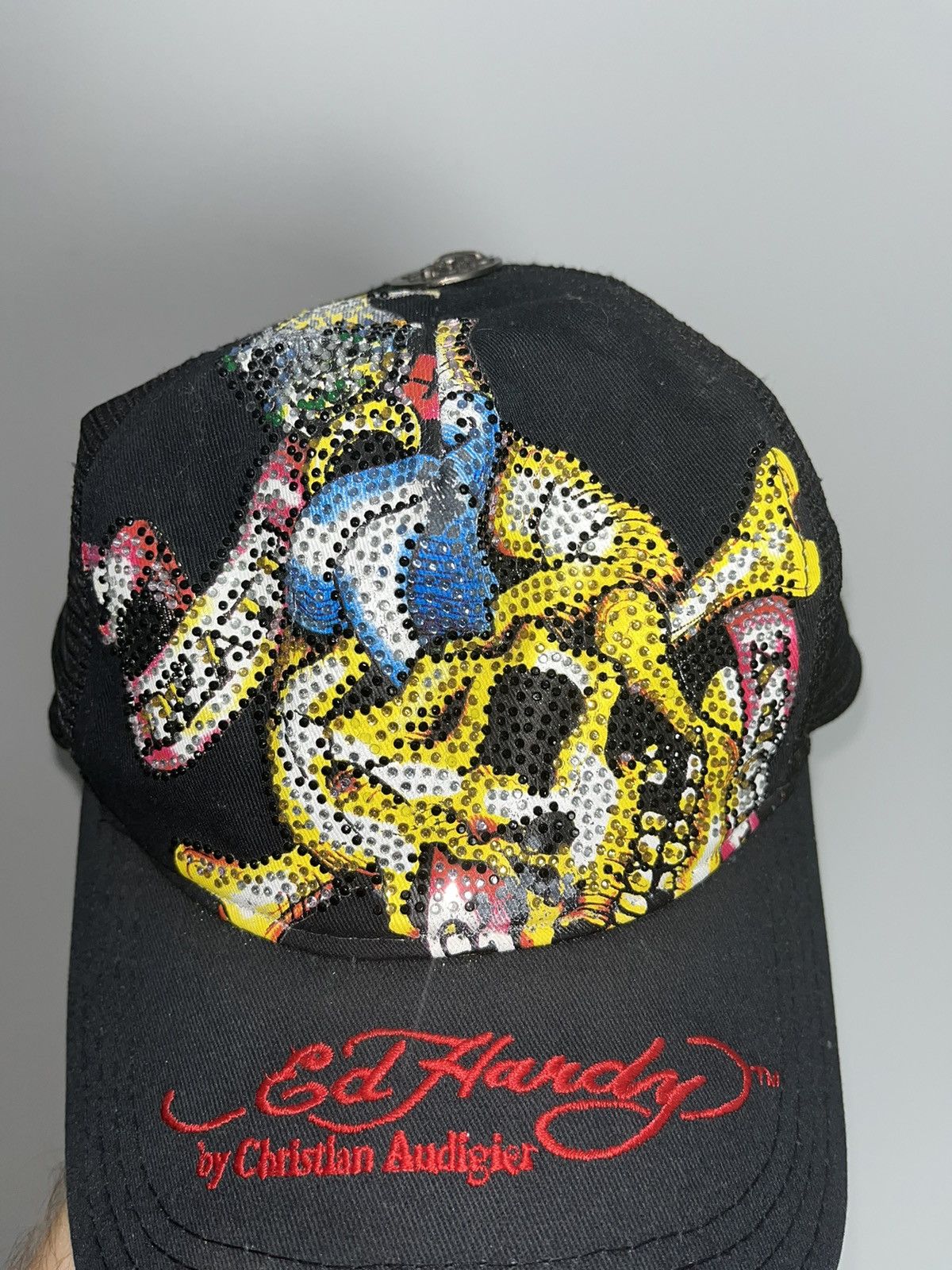 Ed Hardy × Vintage Ed hardy trucker hat Size ONE SIZE - 6 Thumbnail