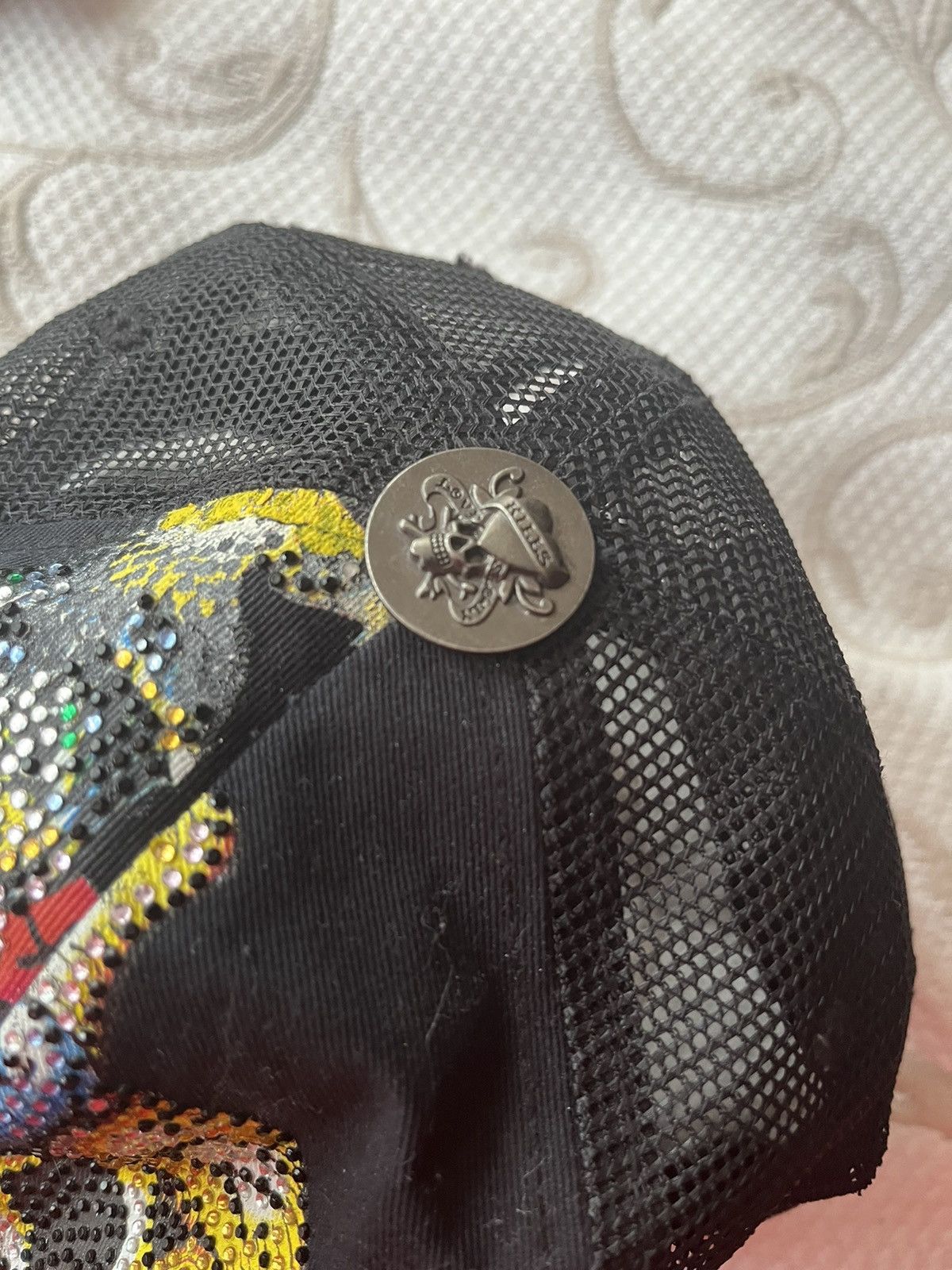 Ed Hardy × Vintage Ed hardy trucker hat Size ONE SIZE - 10 Thumbnail