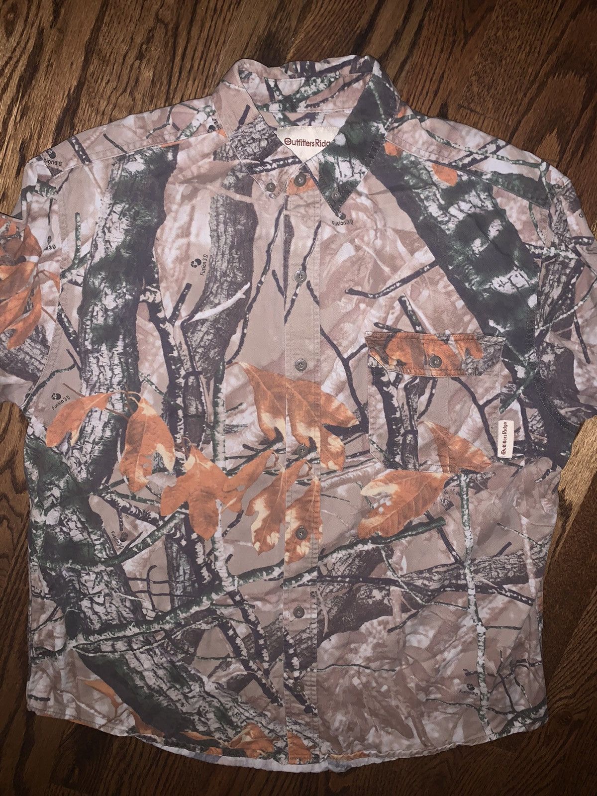 Mossy Oaks Outfitters Ridge Fusion 3-D Camo Button Up Shirt Size US L / EU 52-54 / 3 - 2 Thumbnail