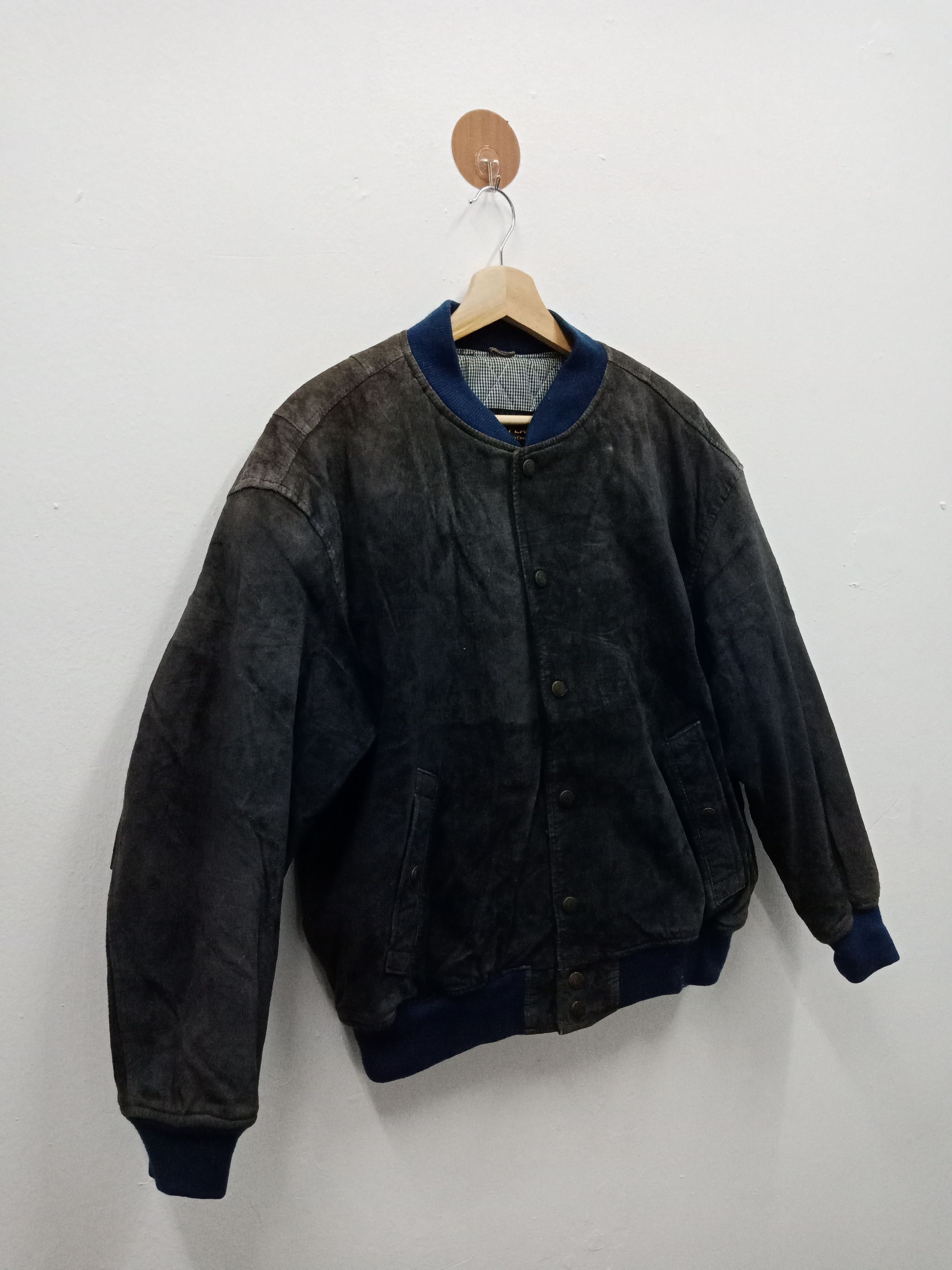 PPFM Peyton Place PPFM Spell Out Leather Bomber Size US L / EU 52-54 / 3 - 5 Thumbnail