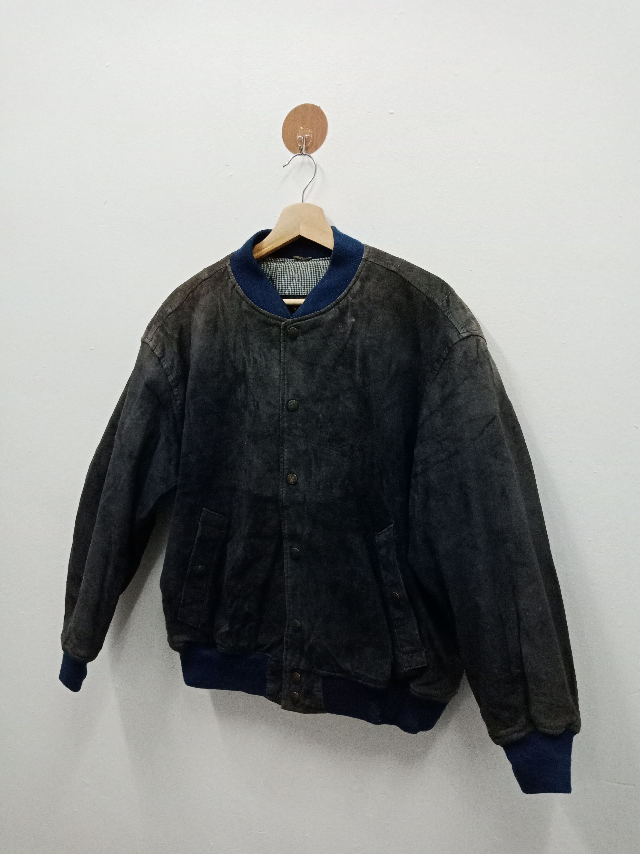 PPFM Peyton Place PPFM Spell Out Leather Bomber Size US L / EU 52-54 / 3 - 4 Thumbnail