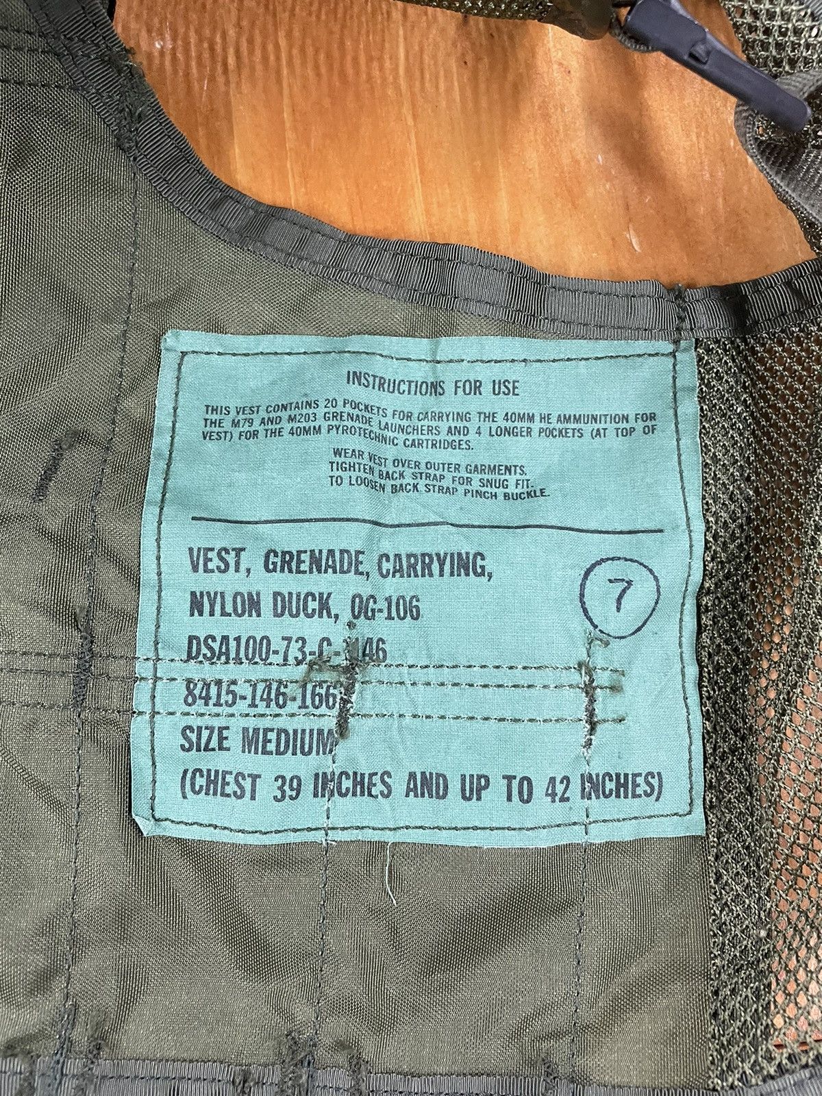 Vintage Vintage 1970s Grenadier Assault Vest Size US M / EU 48-50 / 2 - 2 Thumbnail