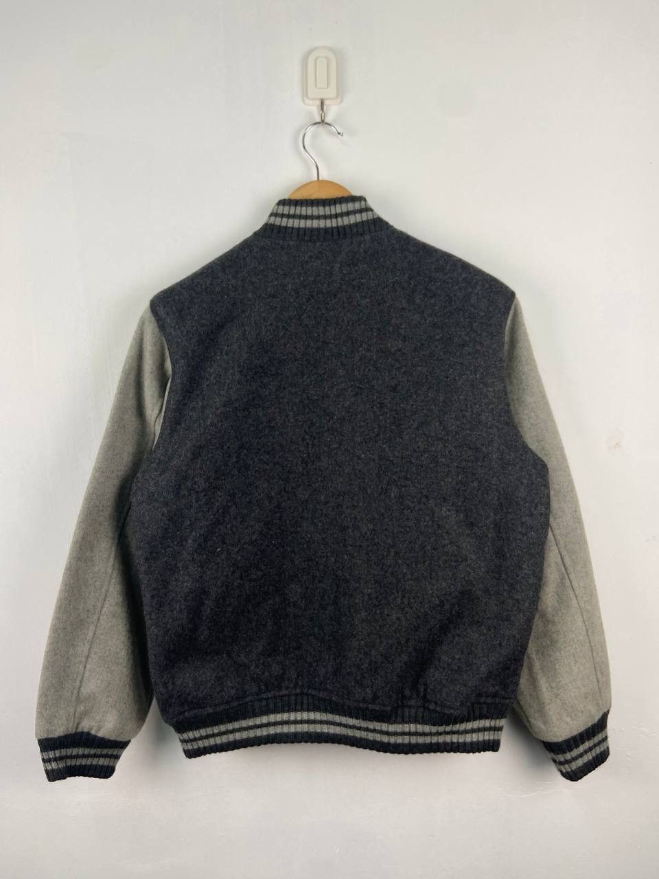 Japanese Brand Vintage GQ Mens Wear Wool Varsity Jacket Size US L / EU 52-54 / 3 - 2 Thumbnail