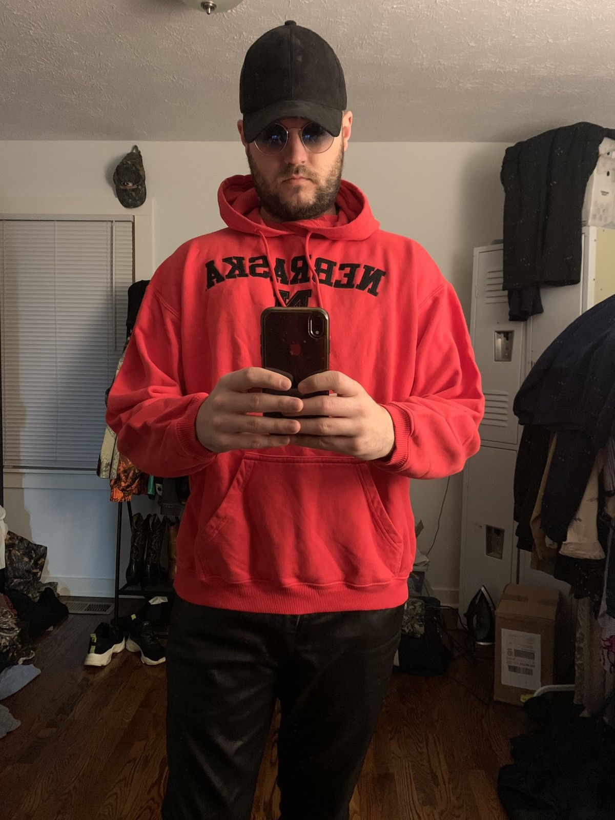Vintage Vintage Nebraska Hoodie Sweatshirt Size US L / EU 52-54 / 3 - 6 Thumbnail
