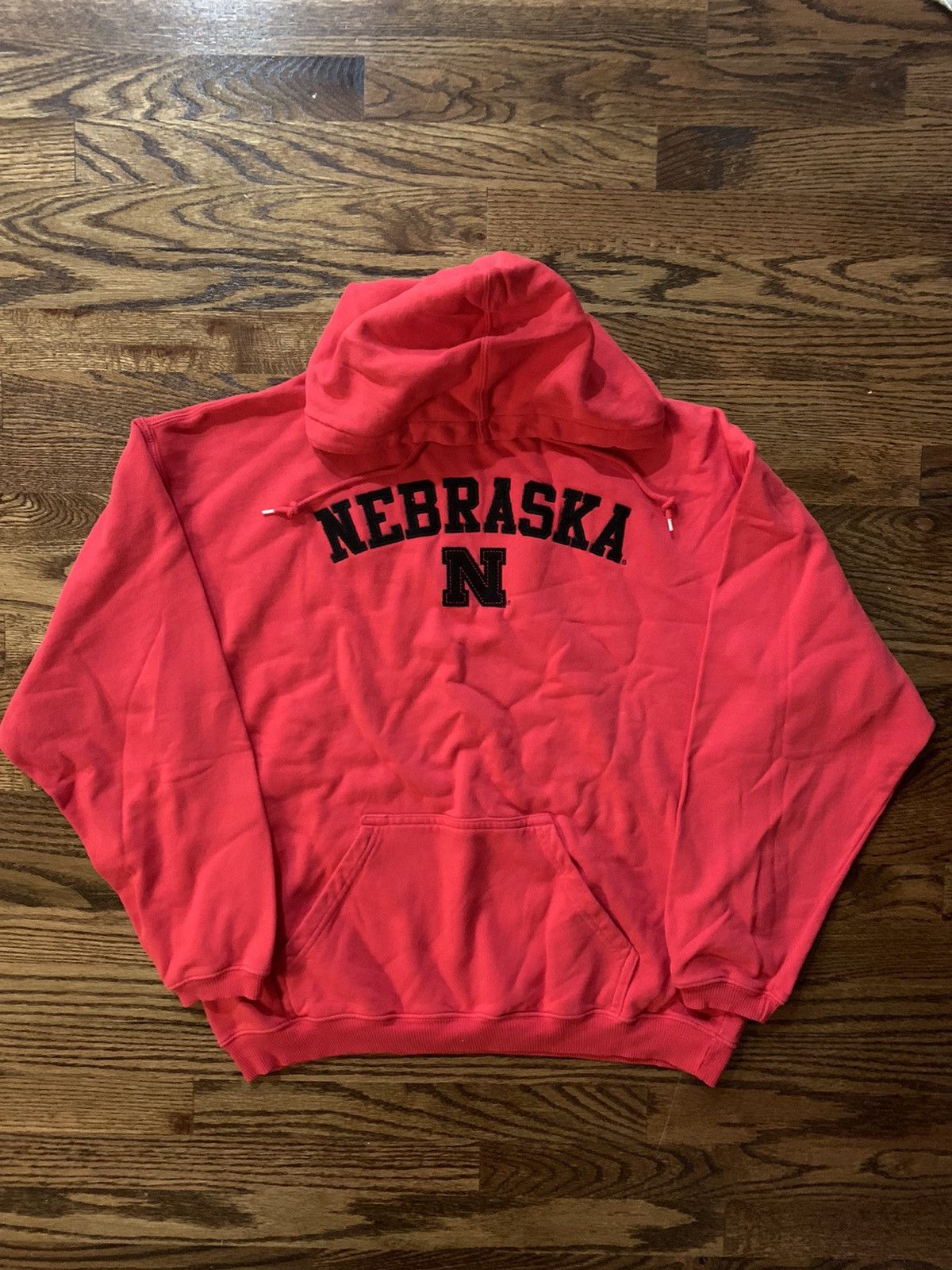 Vintage Vintage Nebraska Hoodie Sweatshirt Size US L / EU 52-54 / 3 - 2 Thumbnail