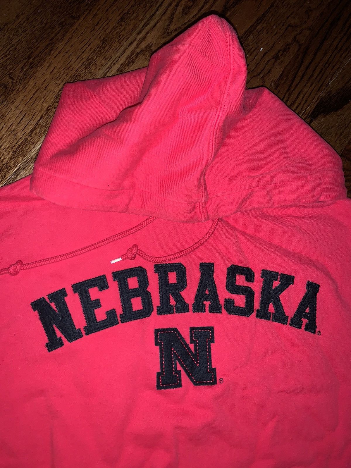 Vintage Vintage Nebraska Hoodie Sweatshirt Size US L / EU 52-54 / 3 - 3 Thumbnail