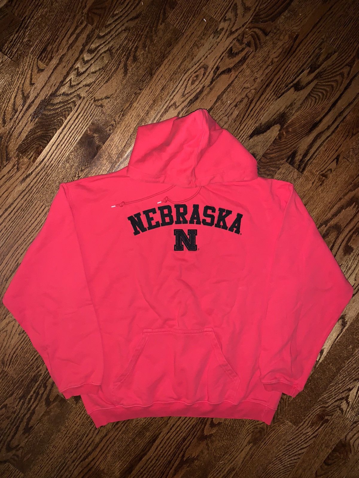 Vintage Vintage Nebraska Hoodie Sweatshirt Size US L / EU 52-54 / 3 - 1 Thumbnail