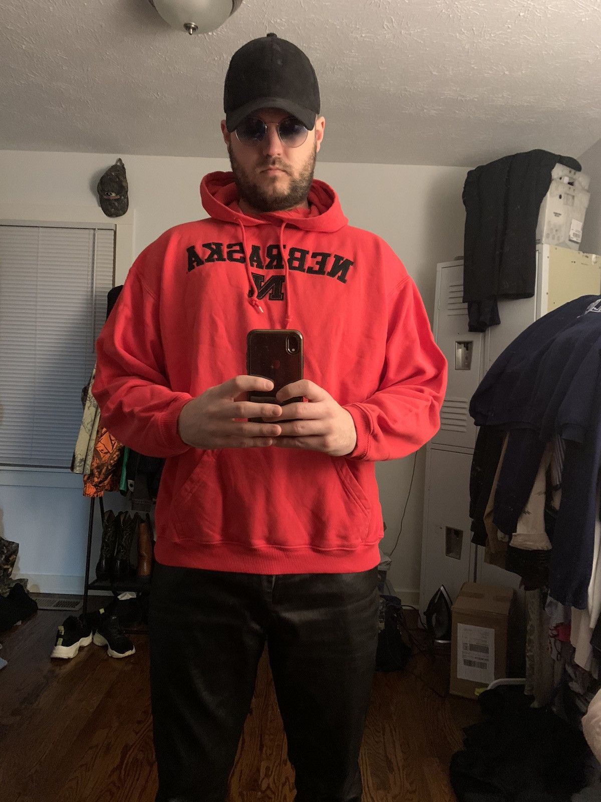 Vintage Vintage Nebraska Hoodie Sweatshirt Size US L / EU 52-54 / 3 - 9 Thumbnail