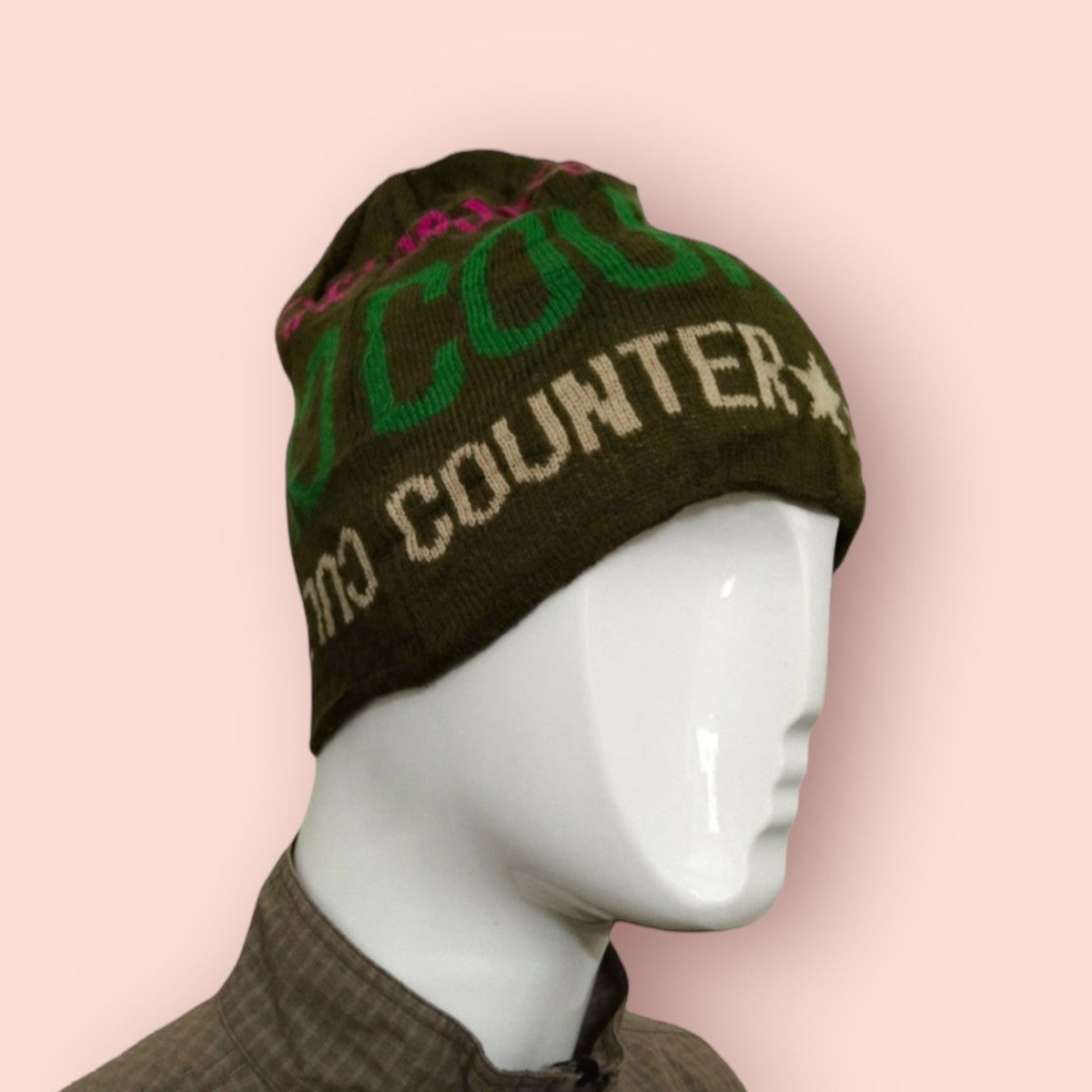 Japanese Brand × Vintage VINTAGE COUNTER CULTURE HEAD BEANIE Size ONE SIZE - 2 Thumbnail