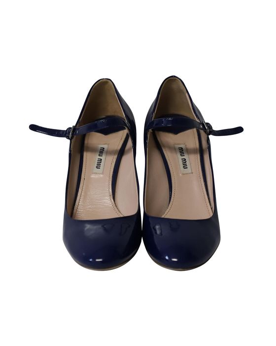 miu miu mary jane patent pump