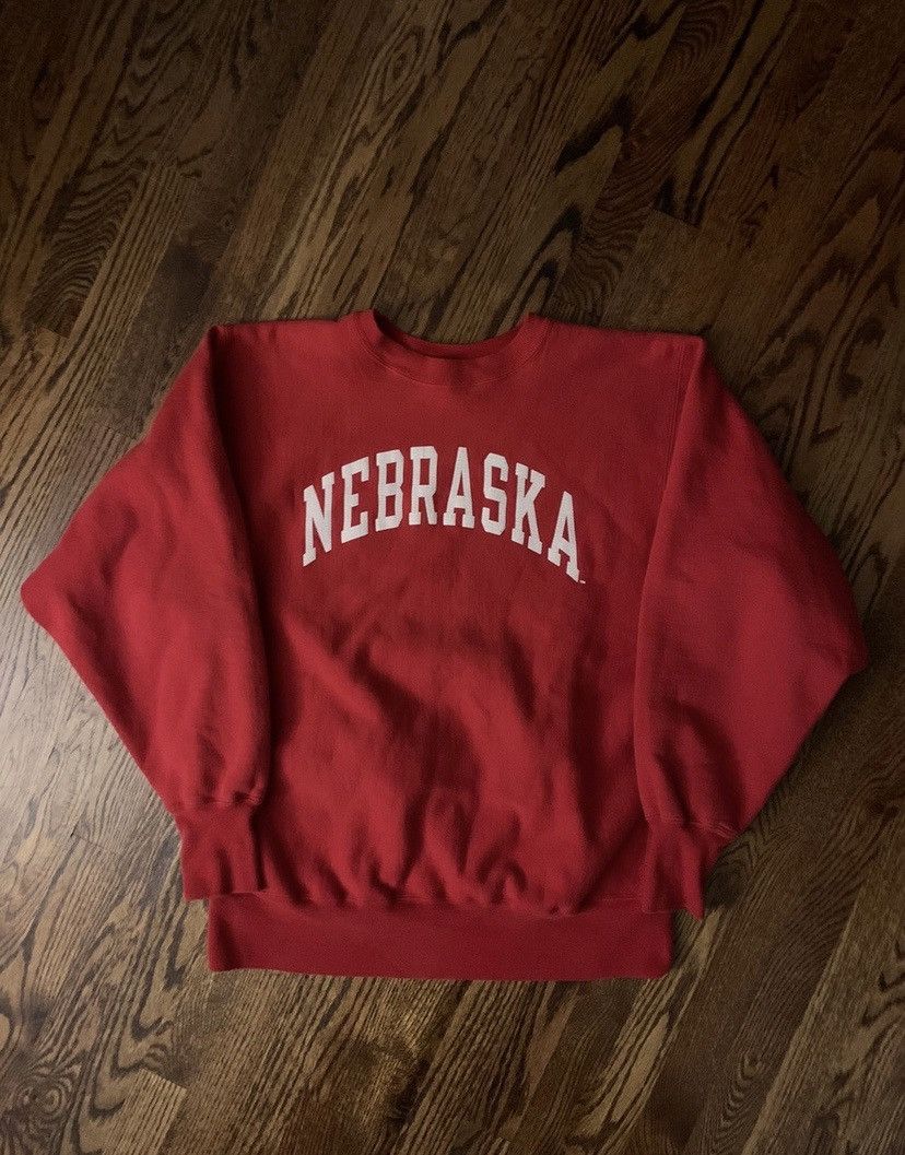 Champion True Vintage Nebraska Sweatshirt Size US XL / EU 56 / 4 - 1 Thumbnail
