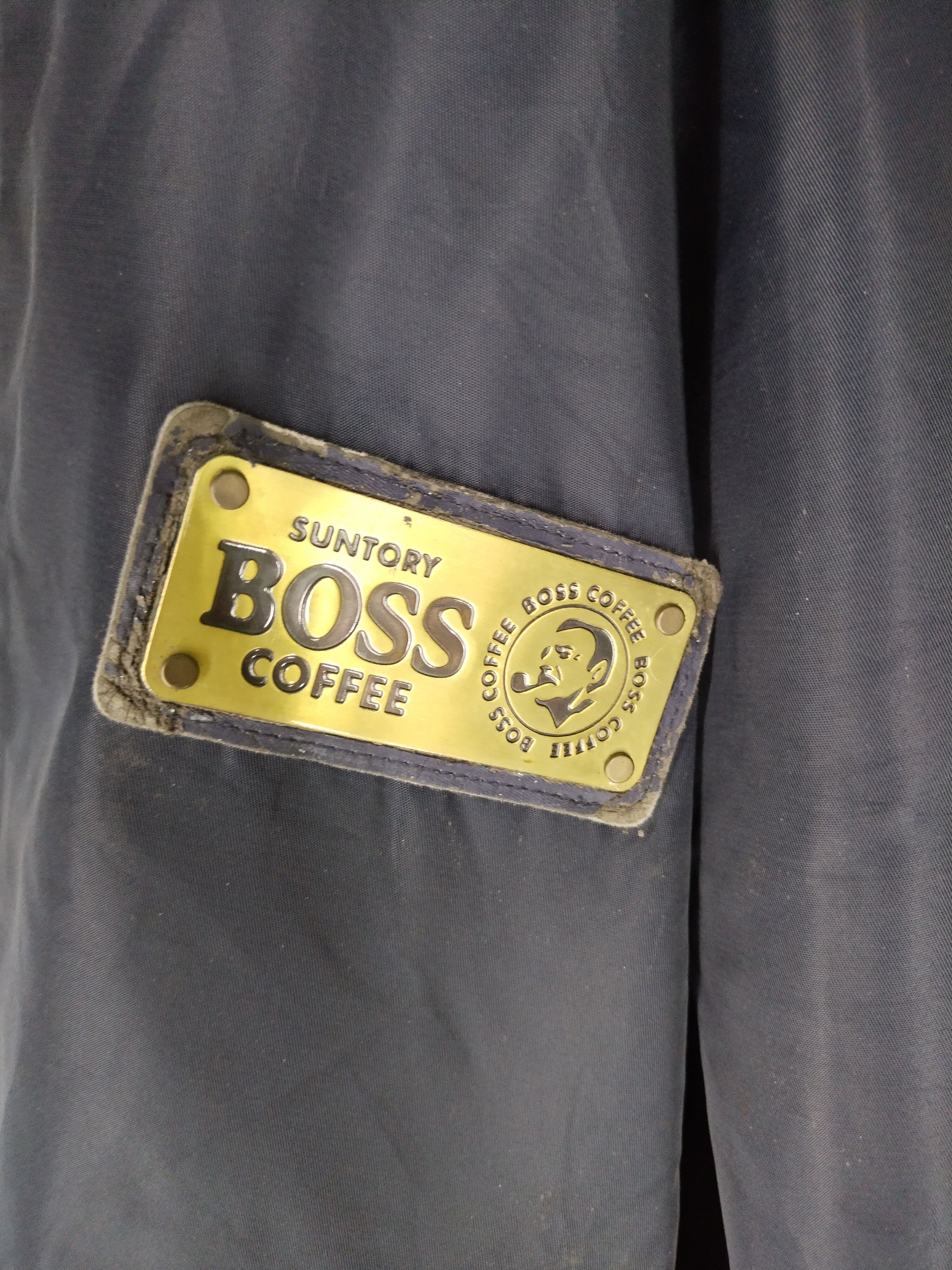 Japanese Brand 🔥 VTG SUNTORY COFFEE BOSS SEVEN REVERSIBLE BOMBER JACKET Size US L / EU 52-54 / 3 - 19 Thumbnail