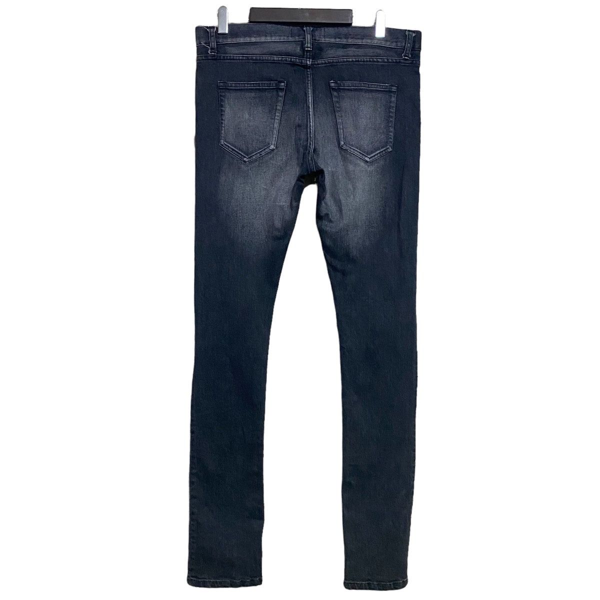 Japanese Brand FRAMMENTO CUORE Distressed Skinny Jeans Stretch Size US 32 / EU 48 - 2 Thumbnail
