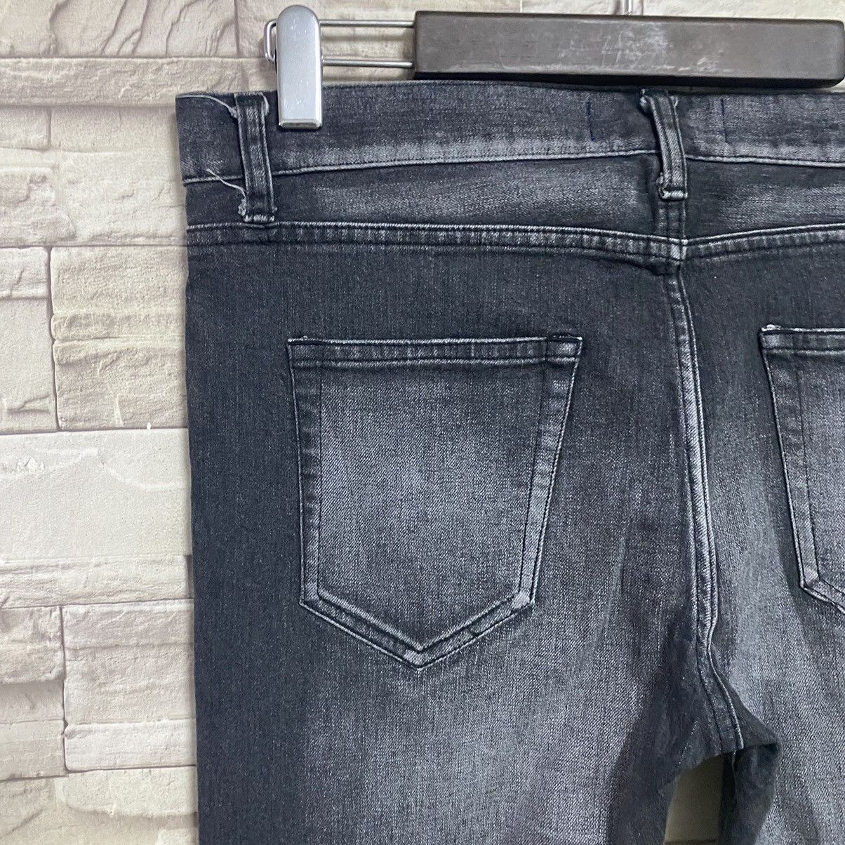 Japanese Brand FRAMMENTO CUORE Distressed Skinny Jeans Stretch Size US 32 / EU 48 - 12 Thumbnail