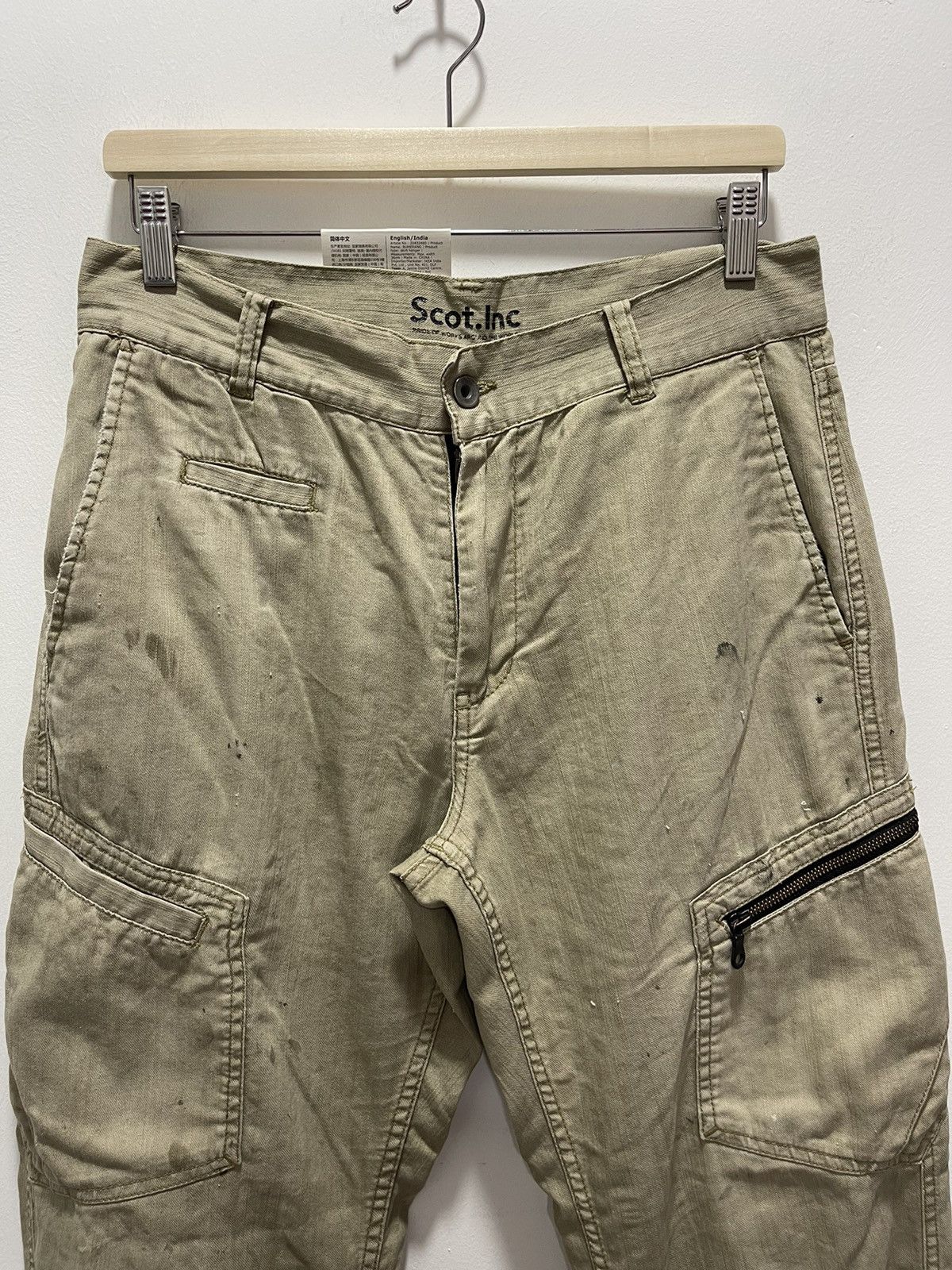 Japanese Brand × Vintage VINTAGE SCOT WORKER DISTRESSED TROUSER PANTS Size US 30 / EU 46 - 4 Thumbnail