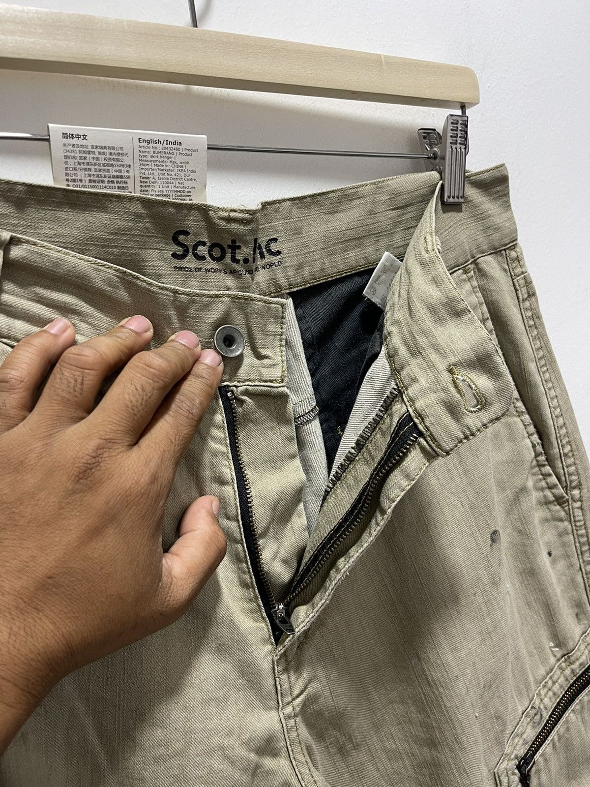 Japanese Brand × Vintage VINTAGE SCOT WORKER DISTRESSED TROUSER PANTS Size US 30 / EU 46 - 6 Thumbnail