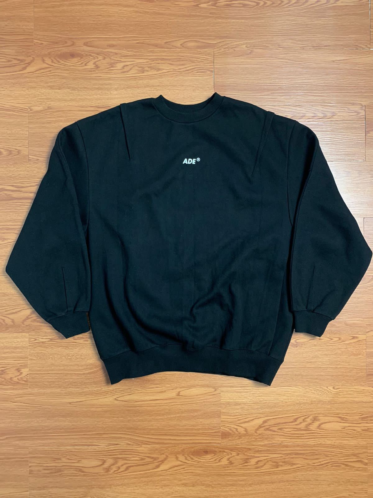 image of Ader Error Logo Sweatshirt in Black, Men's (Size XL)