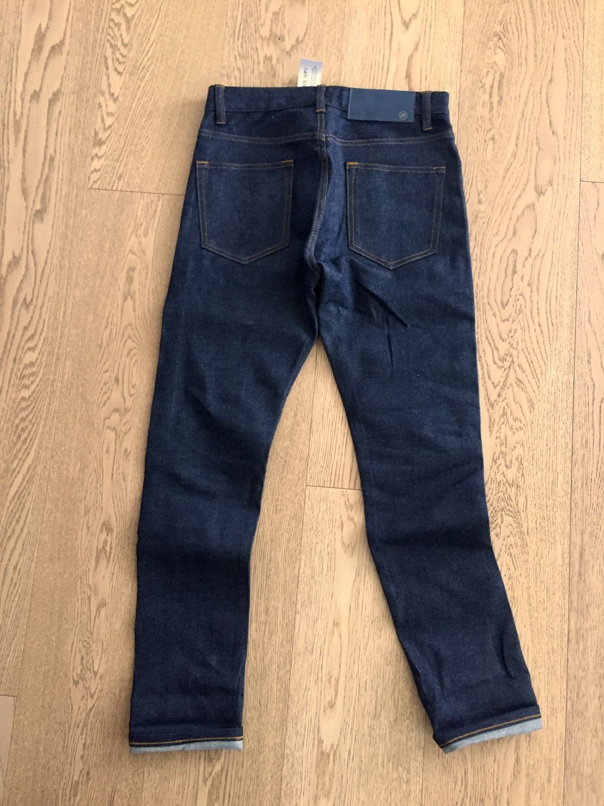 JackThreads Indigo Selvedge Skinny Stretch Denim Size US 29 - 3 Thumbnail