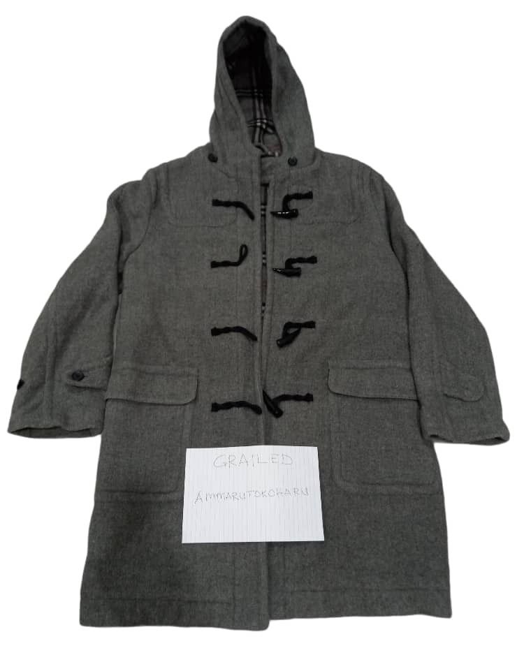 Kansai Yamamoto Vintage Kansai Jeans Wool Parka Jacket Size US L / EU 52-54 / 3 - 4 Thumbnail
