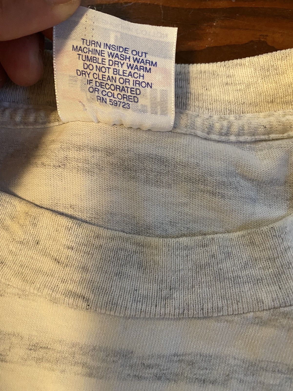 Trench USA Vintage 1993 90s Chicago Cubs Single Stitch Striped Tee Size US L / EU 52-54 / 3 - 5 Thumbnail