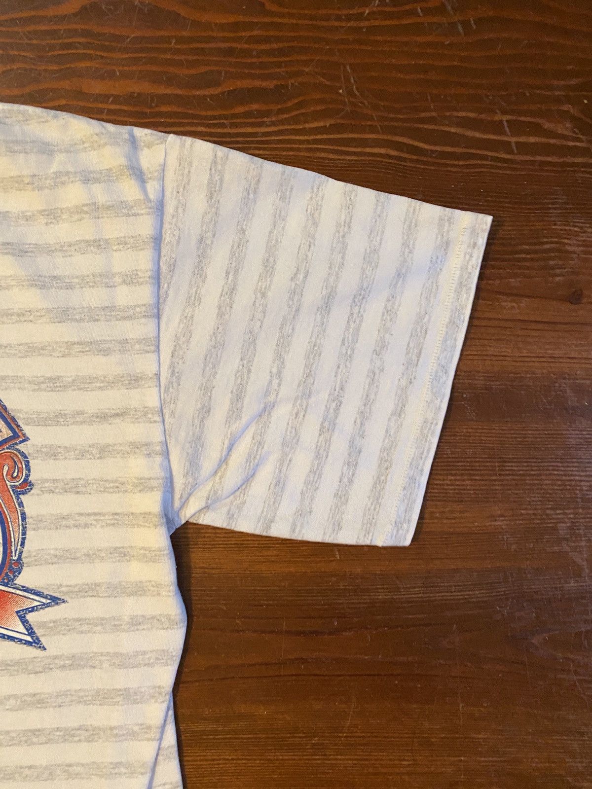 Trench USA Vintage 1993 90s Chicago Cubs Single Stitch Striped Tee Size US L / EU 52-54 / 3 - 2 Thumbnail