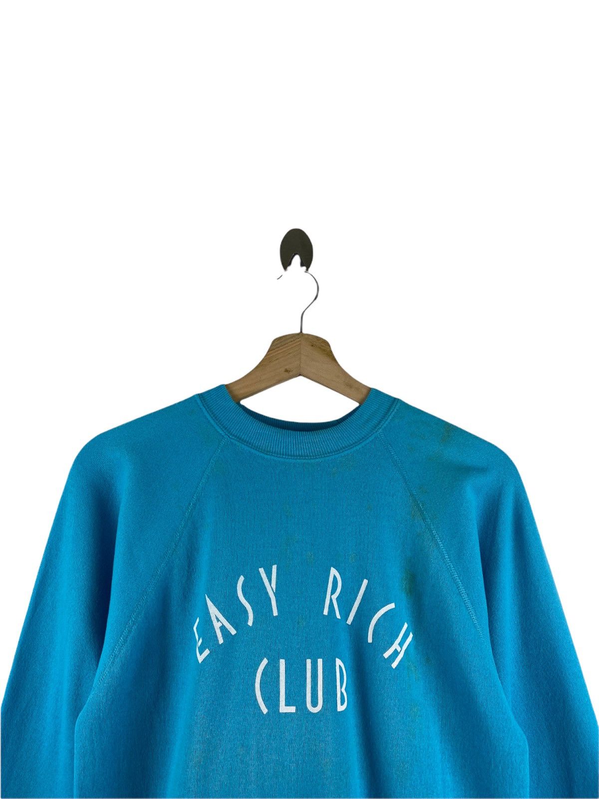 Hanes 🔥Vintage Easy Rich Club Sweatshirts Size US S / EU 44-46 / 1 - 2 Thumbnail