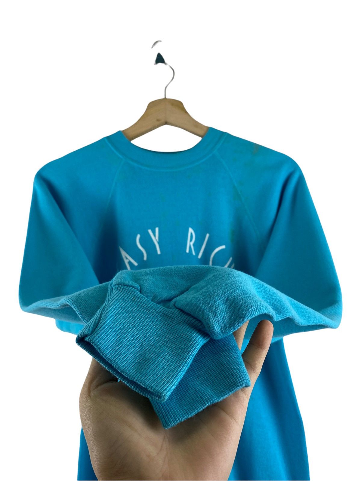 Hanes 🔥Vintage Easy Rich Club Sweatshirts Size US S / EU 44-46 / 1 - 3 Thumbnail