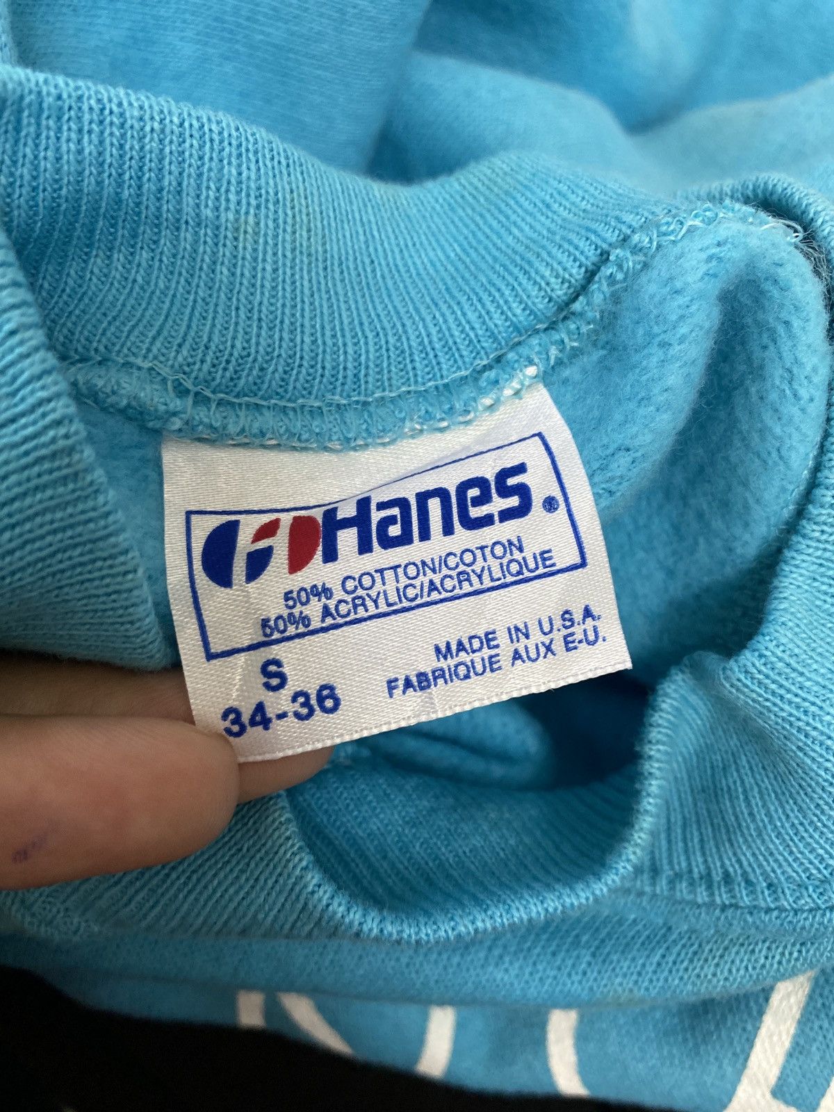 Hanes 🔥Vintage Easy Rich Club Sweatshirts Size US S / EU 44-46 / 1 - 6 Thumbnail