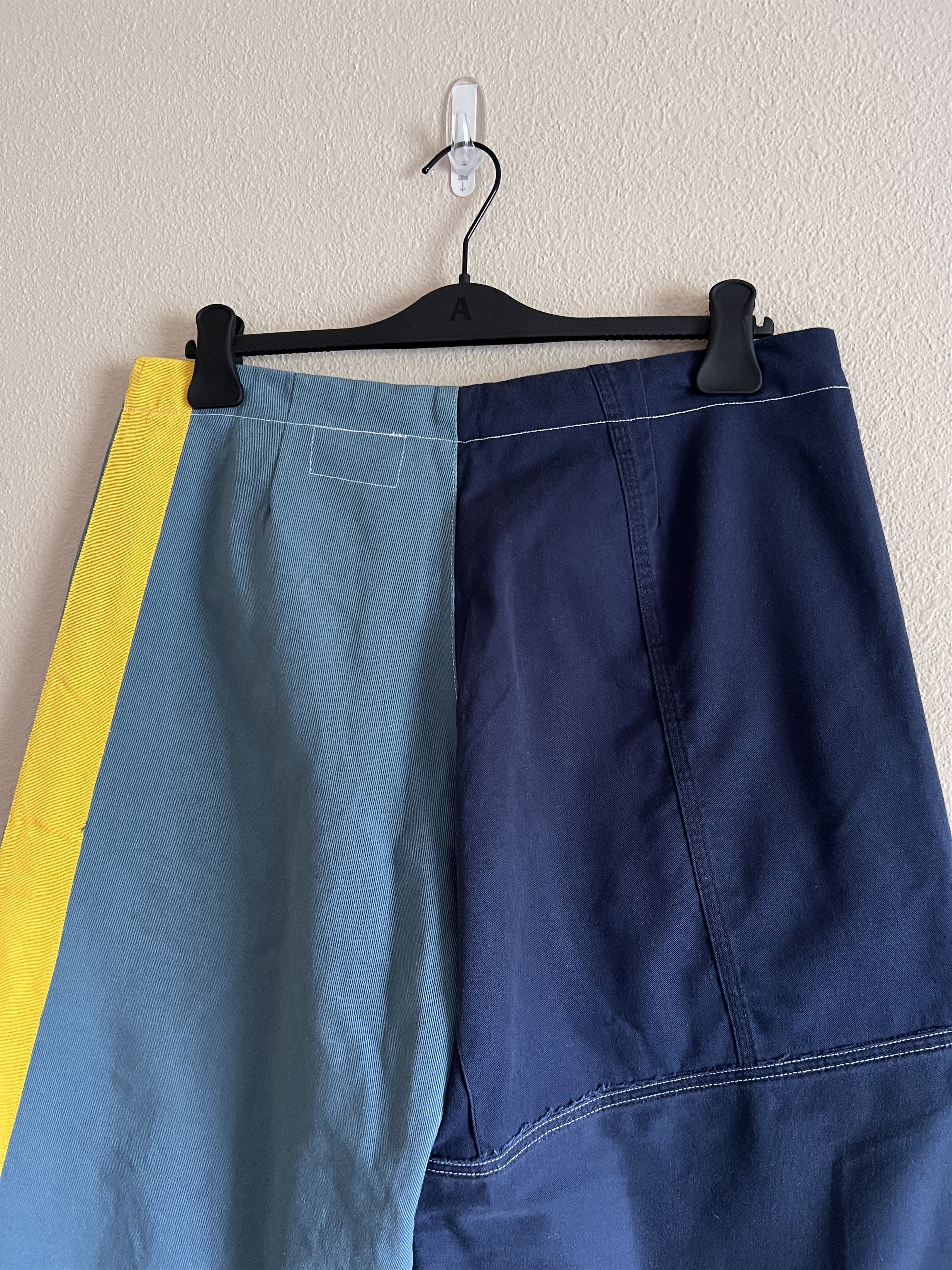 Greg Lauren Greg Lauren Reconstructed Racer Wide Leg Pants Size US 34 / EU 50 - 7 Thumbnail