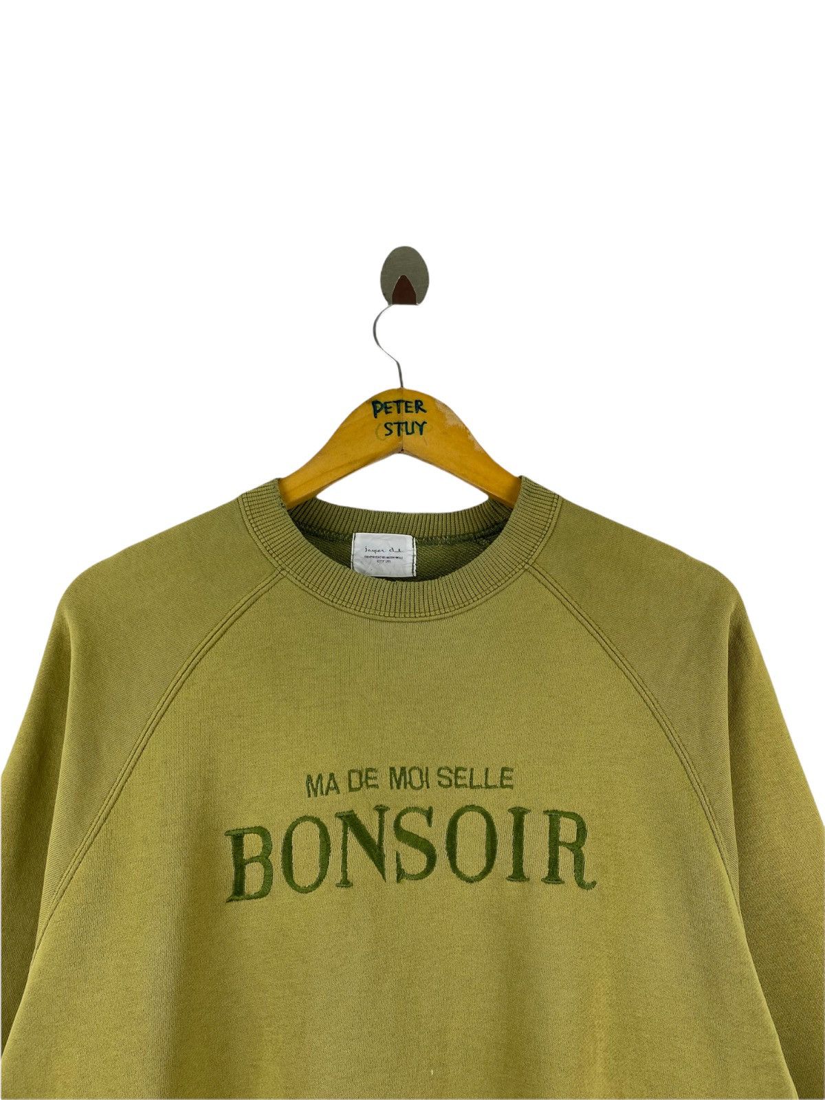 Japanese Brand × Vintage VINTAGE MA DE MOI SELLE BONSOIR SWEATSHIRTS Size US M / EU 48-50 / 2 - 2 Thumbnail