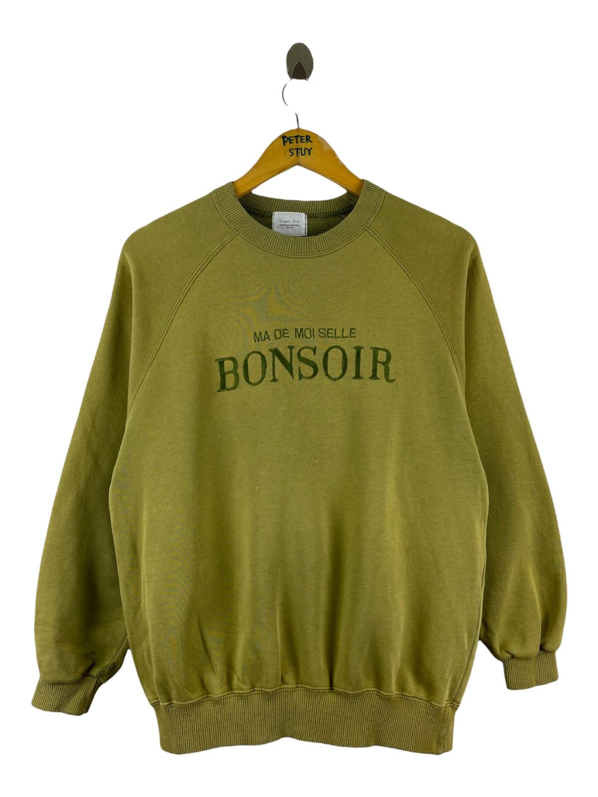 Japanese Brand × Vintage VINTAGE MA DE MOI SELLE BONSOIR SWEATSHIRTS Size US M / EU 48-50 / 2 - 1 Thumbnail