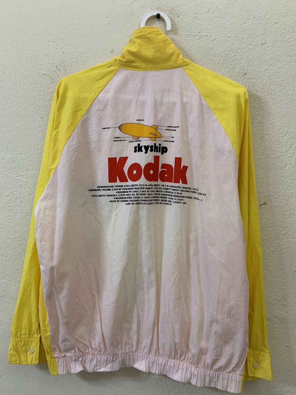 image of Kodak Skyship Jacket in Yellow, Men's (Size Medium)