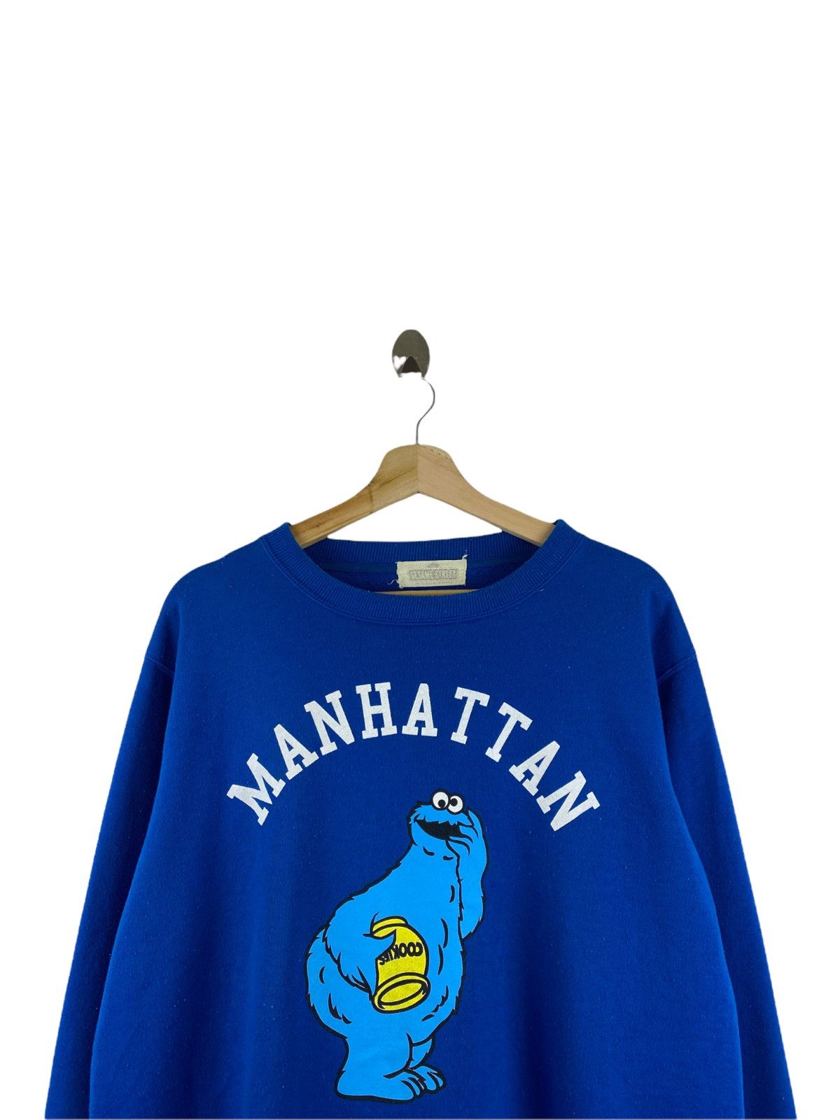Anime × Cartoon Network Vintage Manhattan Sesame street sweatshirt Size US L / EU 52-54 / 3 - 2 Thumbnail
