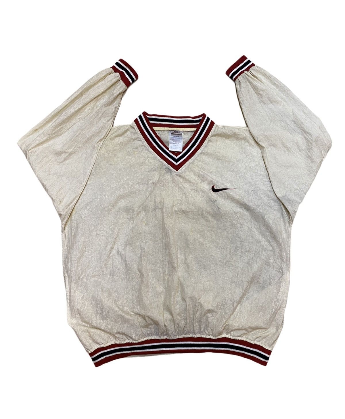 Nike × Vintage Nike Vintage Big Logo Nylon Material Size US XL / EU 56 / 4 - 2 Thumbnail