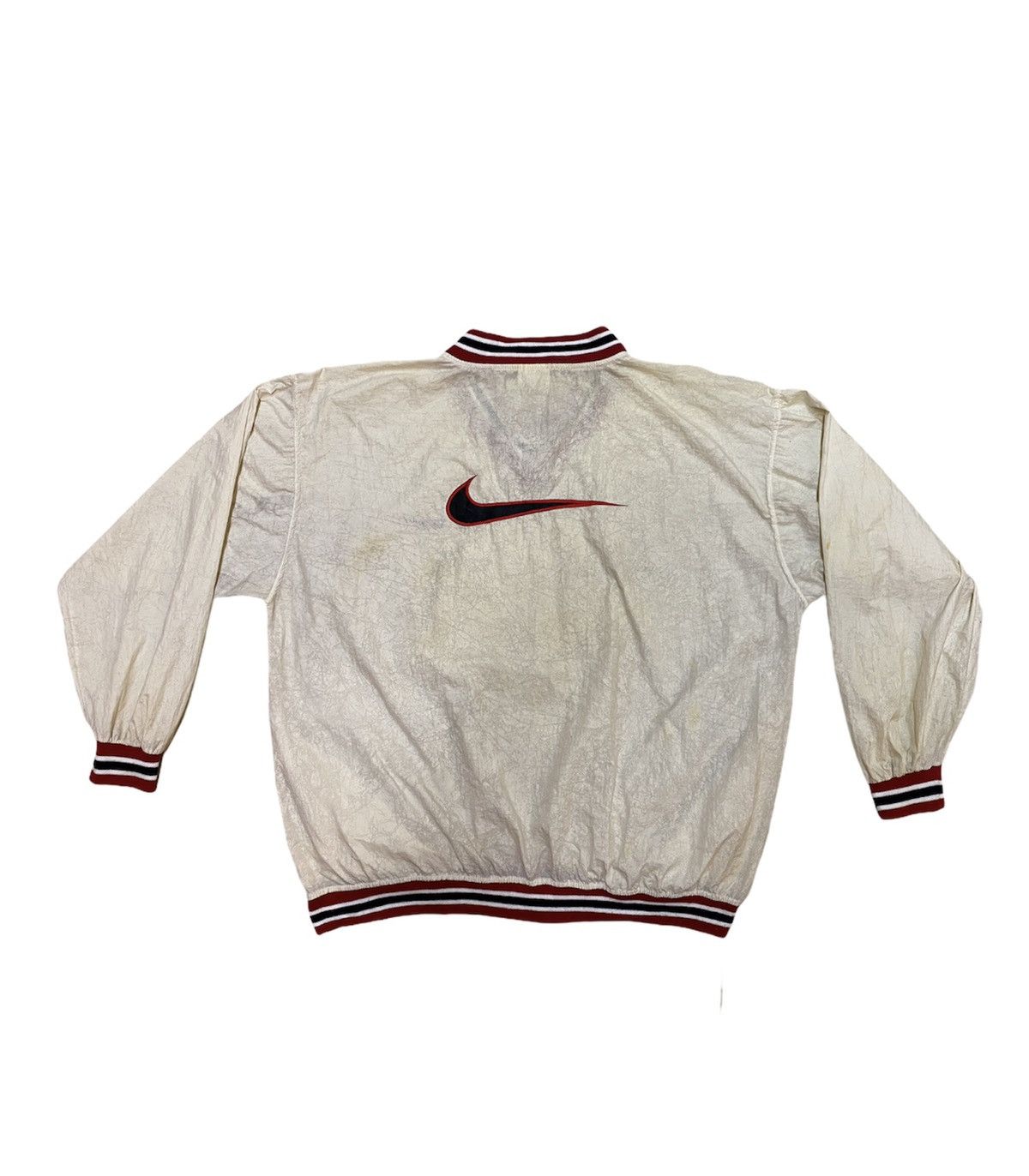 Nike × Vintage Nike Vintage Big Logo Nylon Material Size US XL / EU 56 / 4 - 1 Thumbnail